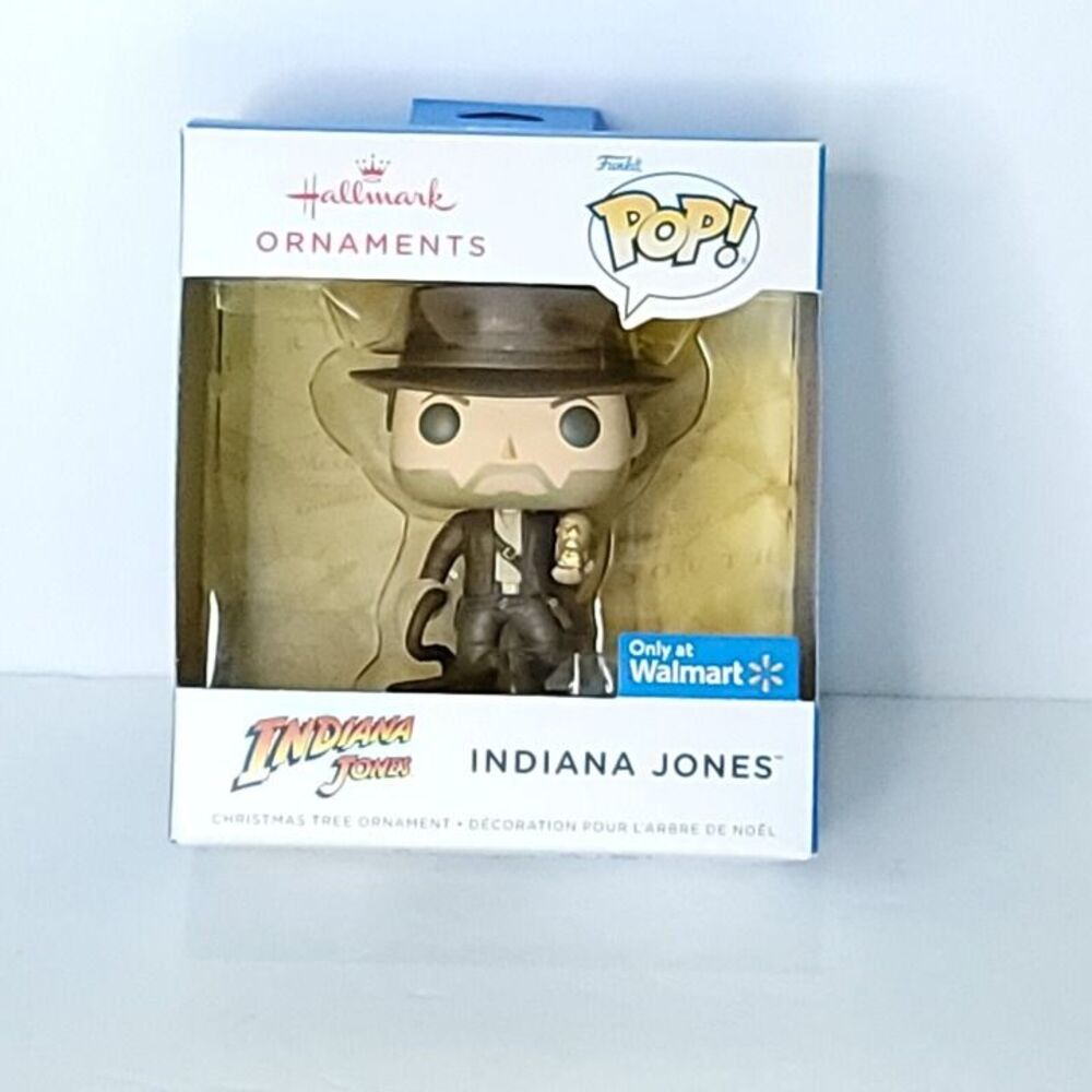 Hallmark Funko Pop! Indiana Jones Christmas Tree Ornament NEW Walmart Exclusive